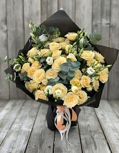 Букет цветов из:  Розы и Лизиантусы #REPLACE_PRED# Заволжске