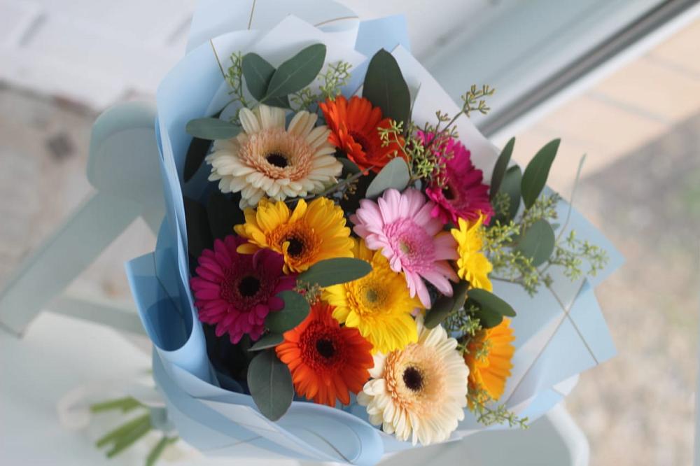 Букет цветов из: Герберы в Заволжске