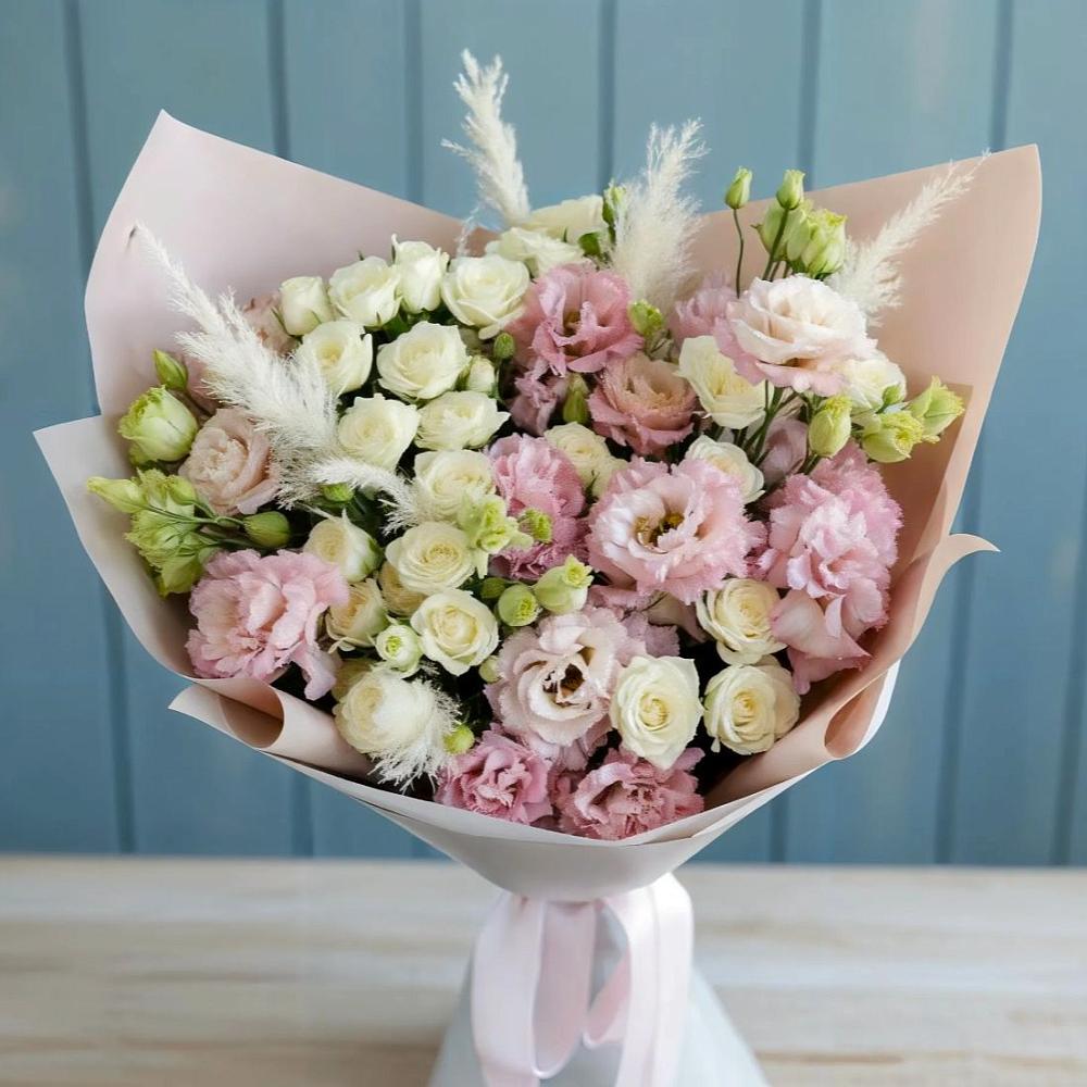 Букет цветов из: Альстромерии и Розы в Заволжске