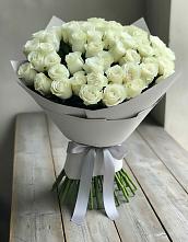 Букет 35 Белых роз в Заволжске