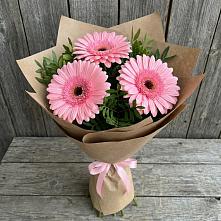 Букет цветов из:  Герберы в Заволжске