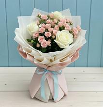 Букет цветов из:  Розы в Заволжске
