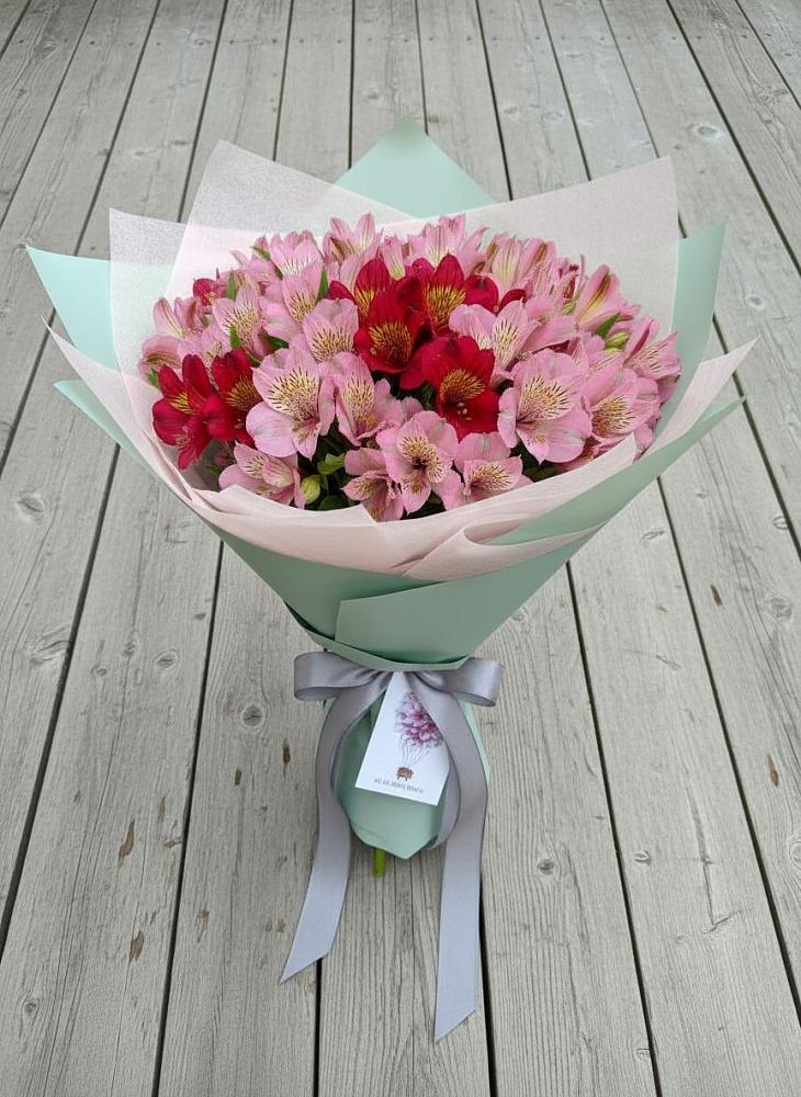 Букет цветов из: Альстромерии в Заволжске