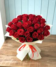 Букет 29 Красных роз в Заволжске