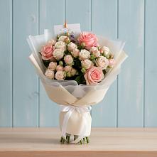 Букет цветов из:  Розы в Заволжске