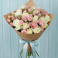 Букет цветов из:  Розы в Заволжске