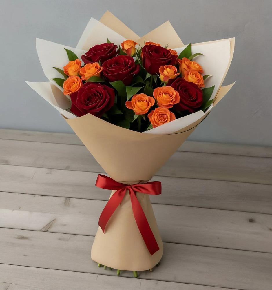 Букет Любовь и восторг в Заволжске